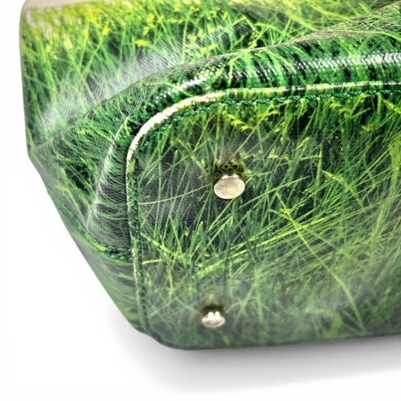 Kate Spade Play The Field Call To Action Large Zipper Canvas Tote Bag Graphic - Picture 7 of 13